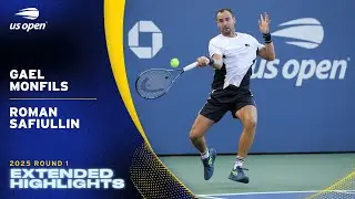 Gael Monfils vs. Roman Safiullin Extended Highlights | 2025 US Open Round 1