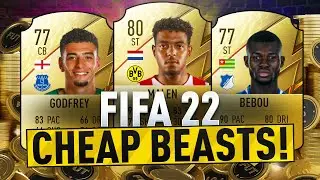 FIFA 22 CHEAP BEASTS | THE BEST CHEAP STARTER TEAM PLAYERS | OFFICIAL RATINGS AND STATS