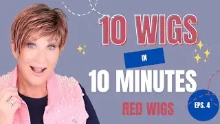 10 WIGS IN 10 MINUTES❗️RED WIGS❗️Why YOU should be wearing RED wigs❗️Featuring SHORT & LONG wigs❗️