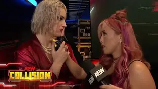 Toni Storm promises she won't interfere in Mina Shirakawa vs. Mercedes Mon&eacute; | AEW Collision, 6/26/25