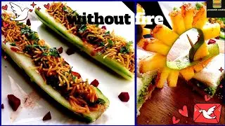 Snacks recipes without fire for competition in school |evening snacks recipe|Pramukh cooking channel