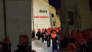V&iacute;a Crucis de la Hermandad de Caballeros del Santo Sepulcro 3 #semanasanta #2024 #Alzira