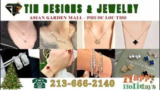 TIN JELWERY & DESIGNS 12-14-2025 | FREE SHIPPING - $50 OFF NEW CUSTOMER #tindesigns #welivecali