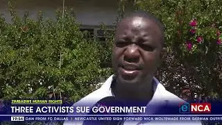 Three Zimbabwean human rights activists sue government