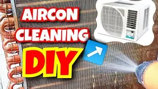 How to Clean 1hp Window Type Aircon | #doityourself #accleaning