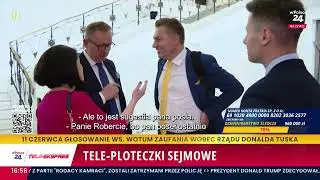 Tele - Ploteczki Sejmowe : Flirt, spojrzenia i polityczna chemia !