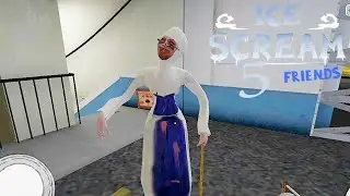Evil Nun With Ice Scream 5 Atmosphere Mod | Evil Nun Mod Ice Scream 5