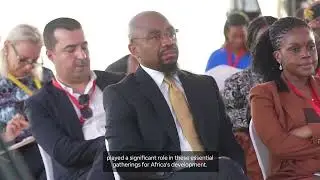 Patient Sayiba a particip&eacute; aux Assembl&eacute;es Annuelles 2024 de la BAD