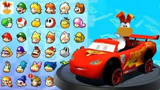 Mario Kart 8 - Rayman Driver Lightning McQueen in Shell Cup | The Top Racing Game on Nintendo Switch