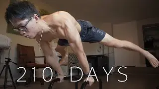 I trained planche for 210 days