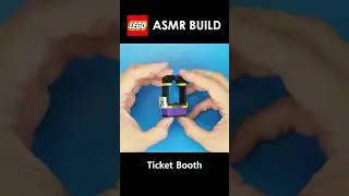 LEGO | Ticket Booth | Speed Build |ASMR