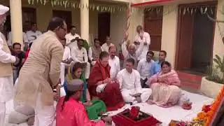UPA Chairperson Sonia Gandhi Performs Havan Before Filing Nomination From Rae Bareli