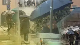 TROPPA PIOGGIA -  POCHI AMBULANTI