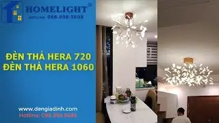 Đ&egrave;n thả Heracleum - LADY001 v&agrave; LADY002 - Chung Cư HN CenterPoint - Đ&egrave;n Homelight