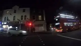 A night time test using a 10 year old GoPro Hero 4 black and a audio test of a very cheep microphone