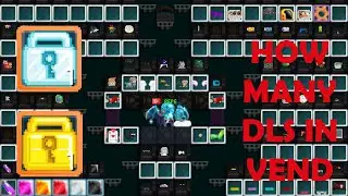 Collecting Tons of Dls From Vending Machines / Growtopia Vend Shop