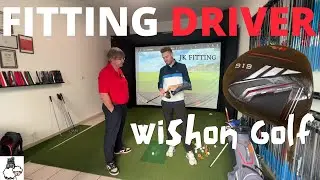 Enfin un FITTING pour mon DRIVER chez un clubmaker JK FITTING : j'opte pour un WISHON GOLF !!!!