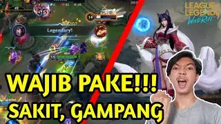 AHRI WILD RIFT | CHAMPION GAMPANG BUAT PEMULA (BUILD AND RUNES)