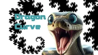 Python🐍- Dragon Curve🐉(ONLY 15 LINES)