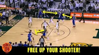 5 Out Offense vs Man Defense
