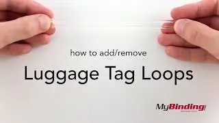 How to Easily Add & Remove Luggage Tag Loops