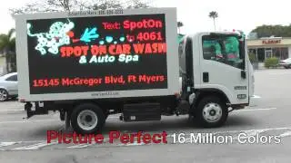 Sign On Mobile LED Truck 1