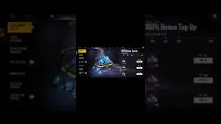 100% diamond top up bonus #freefire #freefiremax