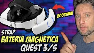Mejora tu Meta Quest 3S con el Strap Binbok de 8000mAh: Más Comodidad y Autonomía