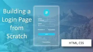 ASMR Programming - Building a Login Page from Scratch - No Talking
