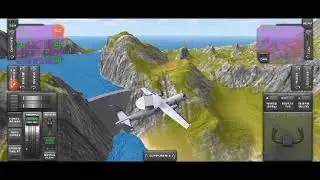Olha eu jogando turboprop flight simulator com E42 acabando com as muni&ccedil;&otilde;es com os caminh&otilde;es de 