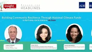 Building Community Resilience Through National Climate Funds
