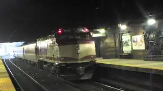 Rush-Hour Trains through Back Bay Station!