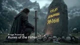 Runes of the Fallen ⚔️ Epic Fantasy-Metal Ballad | Proge Protocol (Official Lyric Video)