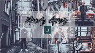 lightroom tutorial moody grey | lightroom mobile moody grey | lightroom moody grey preset 2019