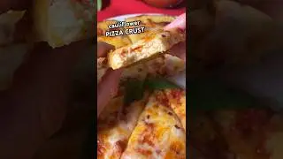 Действительно очень вкусная основа для пиццы из цветной капусты 🍕