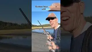 Catching a wild duck