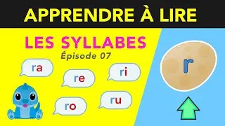 Lecture de syllabes avec la lettre R | Méthode Syllabique Bobo (maternelle - CP - CE1)