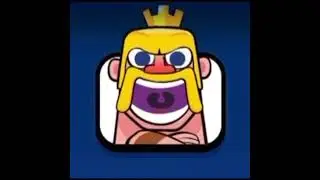 Laughing barbarian king (1 hour) || Clash Royale Emotes