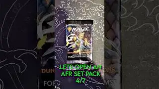 Let's open an AFR MTG set pack! 4/7  #mtg #mtgcards #fyp #packopening