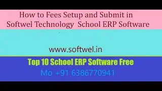 Fees Setup/ Fess Submit in School Management System