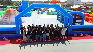 133ft large inflatable theme park from Tonle Inflatables TL1022