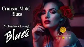 Crimson Motel Blues | Melancholic Lounge Blues | Breathy Female Vocals