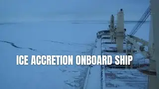 Ice-accretion onboard ship