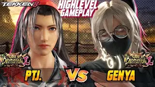 Tekken 8 &ndash; PTJ (JUN KAZAMA) vs Genya (ZAFINA) &ndash; T8 High Level Gameplay!