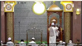 Salinan dari Khutbah Jum'at  tanggal 30  Januari  2026 Masjid Jami' Babussalam Lawang - Malang