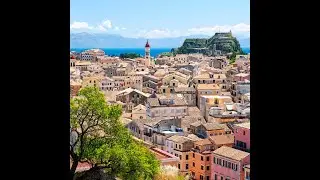 CORFU OLD TOWN - KORFU STARE MIASTO - OLD FORTRESS OF CORFU - STARA TWIERDZA W KORFU.