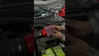 Canister BMC Air Filter Installation In XUV 700 #performancecars #conical #airfilter