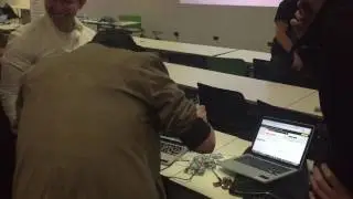 Light-controlled Dubstep hack on Tessel 2