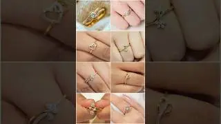 1 gram gold finger ring designs #shorts #ringdesign #goldring #latestdesignsbyruhi
