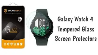 Supershieldz Tempered Glass for Samsung Galaxy Watch 4